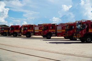 Mais de R$ 39 milhões são investidos com novos hangares e caminhões de combate a incêndio