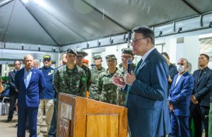 Governador em exercício destaca papel do Exército na defesa da Amazônia
