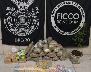 Golpe no tráfico: FICCO apreende 27 kg de entorpecentes e prende homem em flagrante