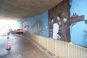 Viadutos de Porto Velho passam por transformação com nova etapa de revitalização